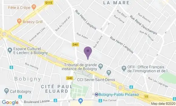 Localisation Mtre Almeida Patricia