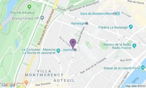 Localisation Mtre Aloro Marcel
