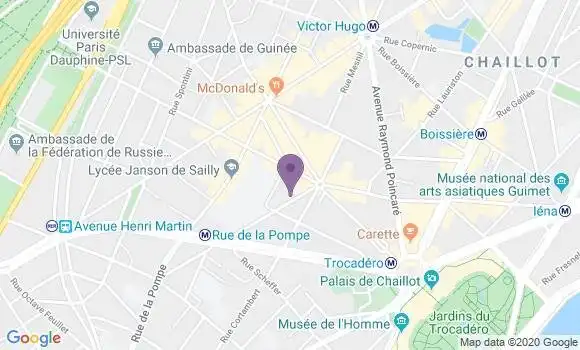 Localisation Mtre Amar Sophie