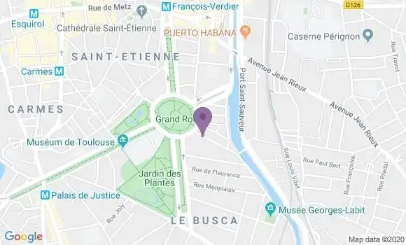 Localisation Mtre Germain Benezeth Lucie