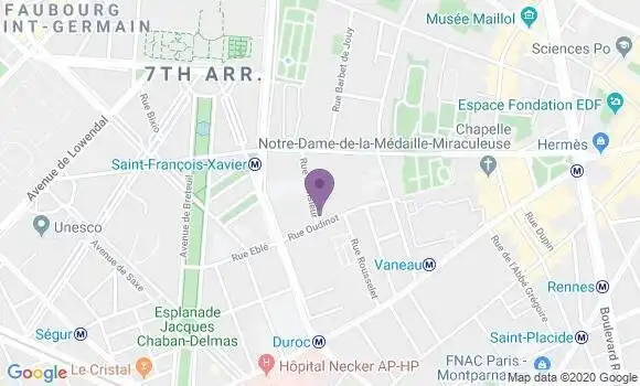 Localisation Mtre Amar Sarfati Valérie