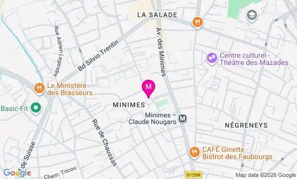 Localisation Mtre Grand Florence