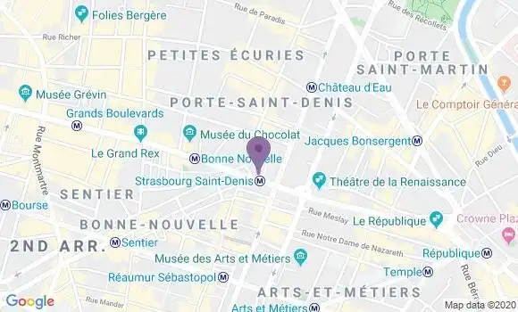 Localisation Mtre Ambroselli Constance