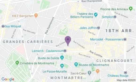 Localisation Mtre Amegee Maximilien