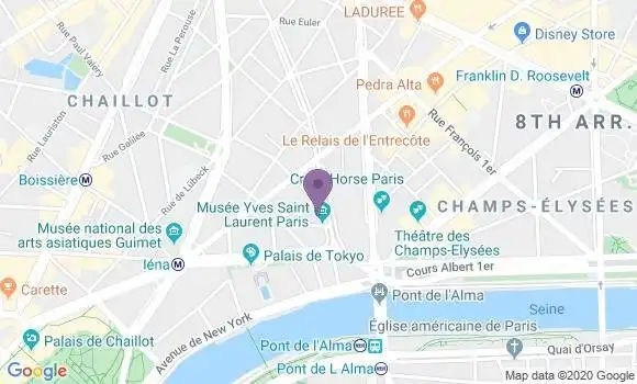 Localisation Mtre Amselek Didier