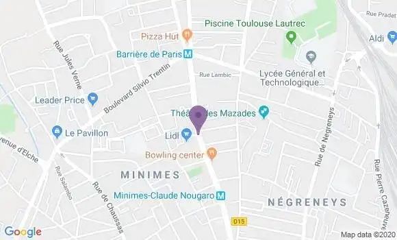 Localisation Mtre Karkour Fadi