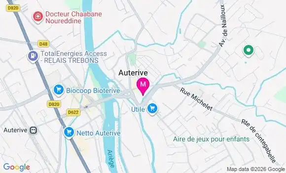 Localisation Mtre Lafage Anne