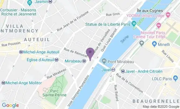 Localisation Mtre Andre Thomas