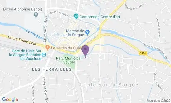 Localisation Mtre Llurens Geneviève