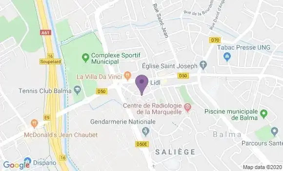 Localisation Mtre Louvet Laurence