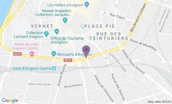 Localisation Mtre Mariotti Madelaine Françoise