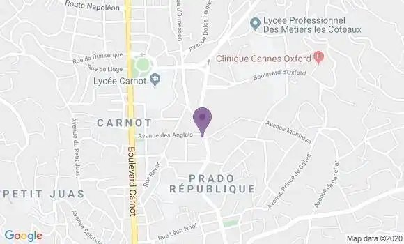 Localisation Mtre Antebi Ronit