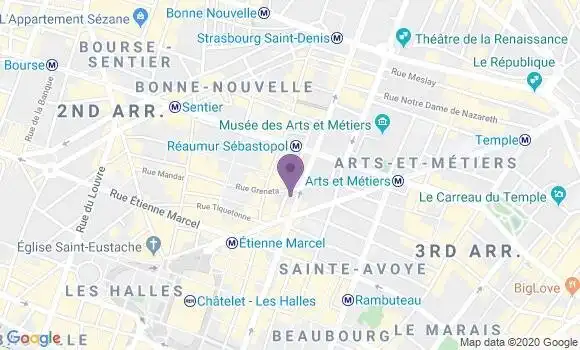 Localisation Mtre Molard Nicolas