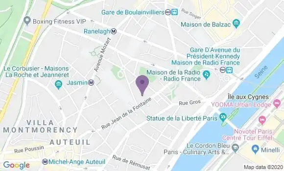 Localisation Mtre Ardail Nathalie