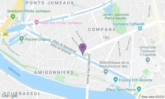 Localisation Mtre Simon Jean Pierre