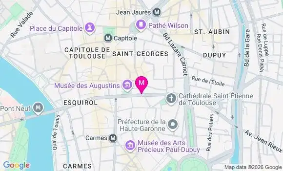 Localisation Mtre Simonin Frederic