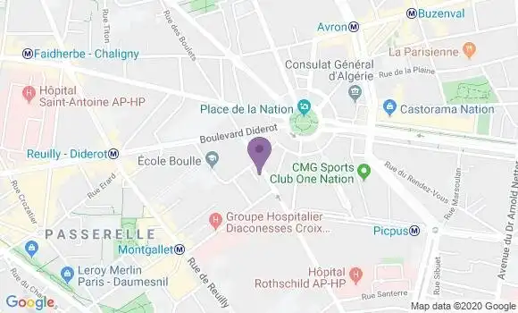 Localisation Mtre Celestine Patrick