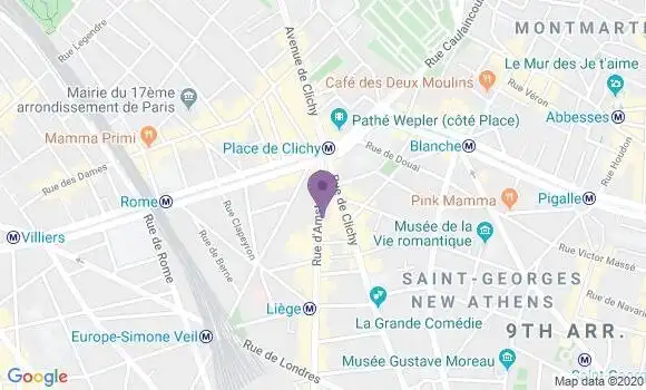 Localisation Mtre Astier Franck