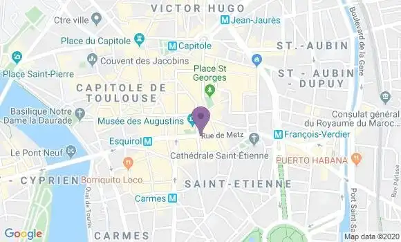 Localisation Mtre Toullalan Stéphane