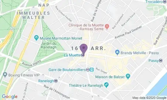 Localisation Mtre Atlan Nathalie