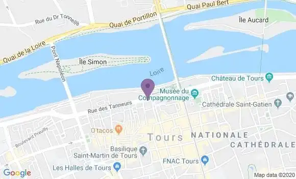 Localisation Mtre Allain Claire