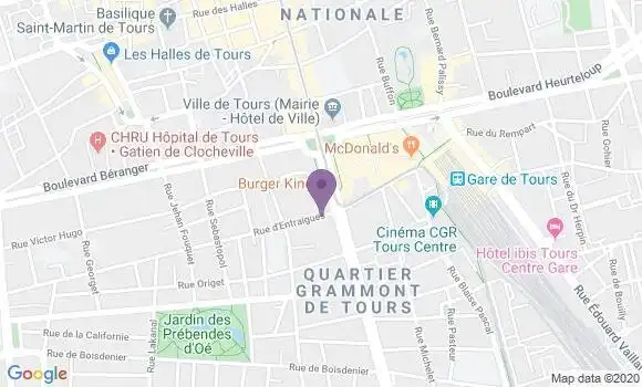 Localisation Mtre Berger Christian