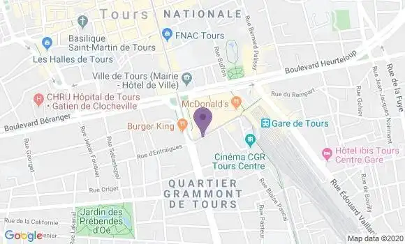Localisation Mtre Berthelot Anne