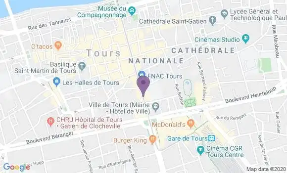 Localisation Mtre Chapron Patrick