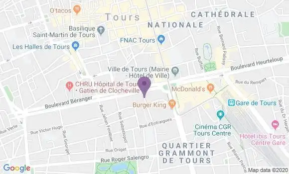 Localisation Mtre Charrier Carole