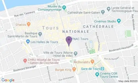 Localisation Mtre Charron Sophie