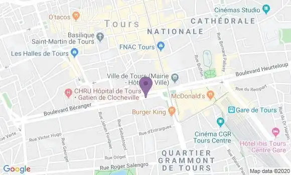 Localisation Mtre Chauveau Claude Pierre