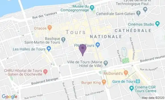 Localisation Mtre Cornu Sadania Sabine