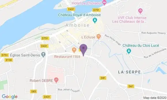 Localisation Mtre Damez Hubert Sylvie