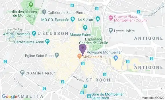 Localisation Mtre Aussedat Jean Marie