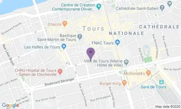 Localisation Mtre Dondanu Odile