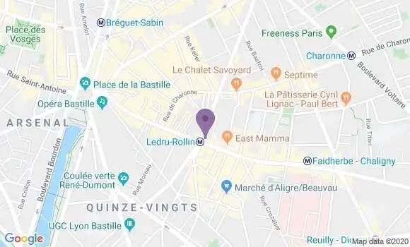 Localisation Mtre Aveline Aurélie