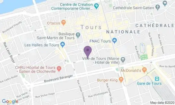 Localisation Mtre Georges Christophe