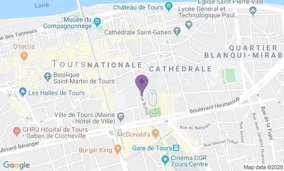 Localisation Mtre Guibert Yves
