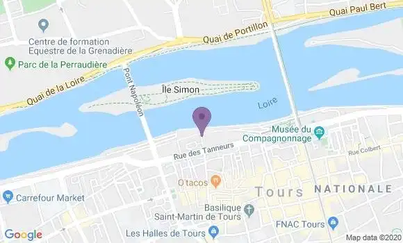 Localisation Mtre Laine George