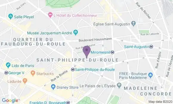 Localisation Mtre Ayadi Marion