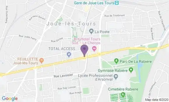 Localisation Mtre Marty Florence