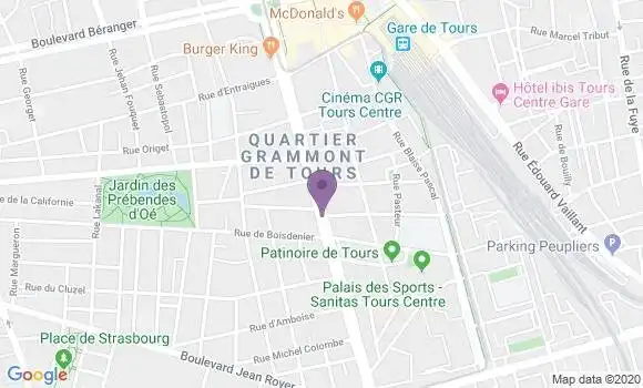 Localisation Mtre Raimbault Stéphane