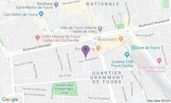 Localisation Mtre Regidor Marconnet Laurence