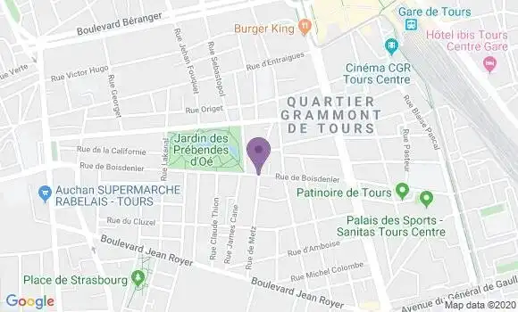 Localisation Mtre Sartor Olivia