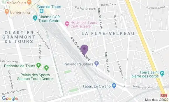 Localisation Mtre Simonneau Patrick