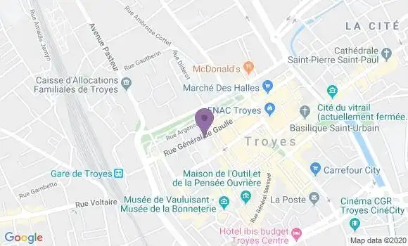 Localisation Mtre Alonso Esteban