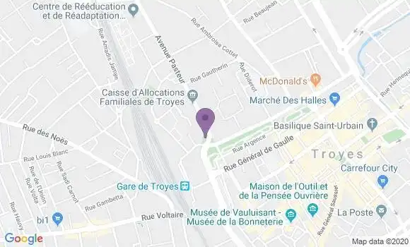 Localisation Mtre Delaune Karine