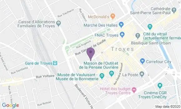 Localisation Mtre Honnet Arnaud