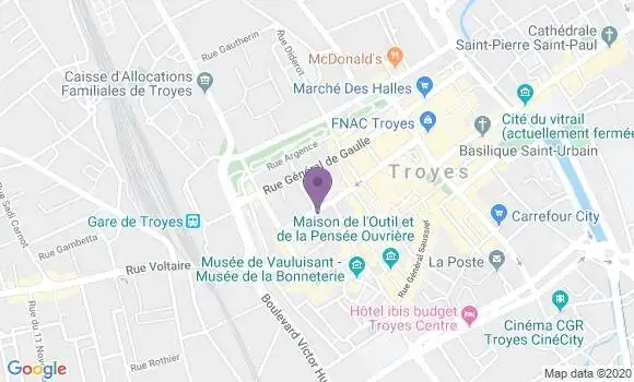 Localisation Mtre Honnet Jean Philippe