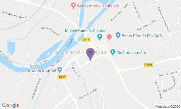 Localisation Mtre Lambert Fabienne